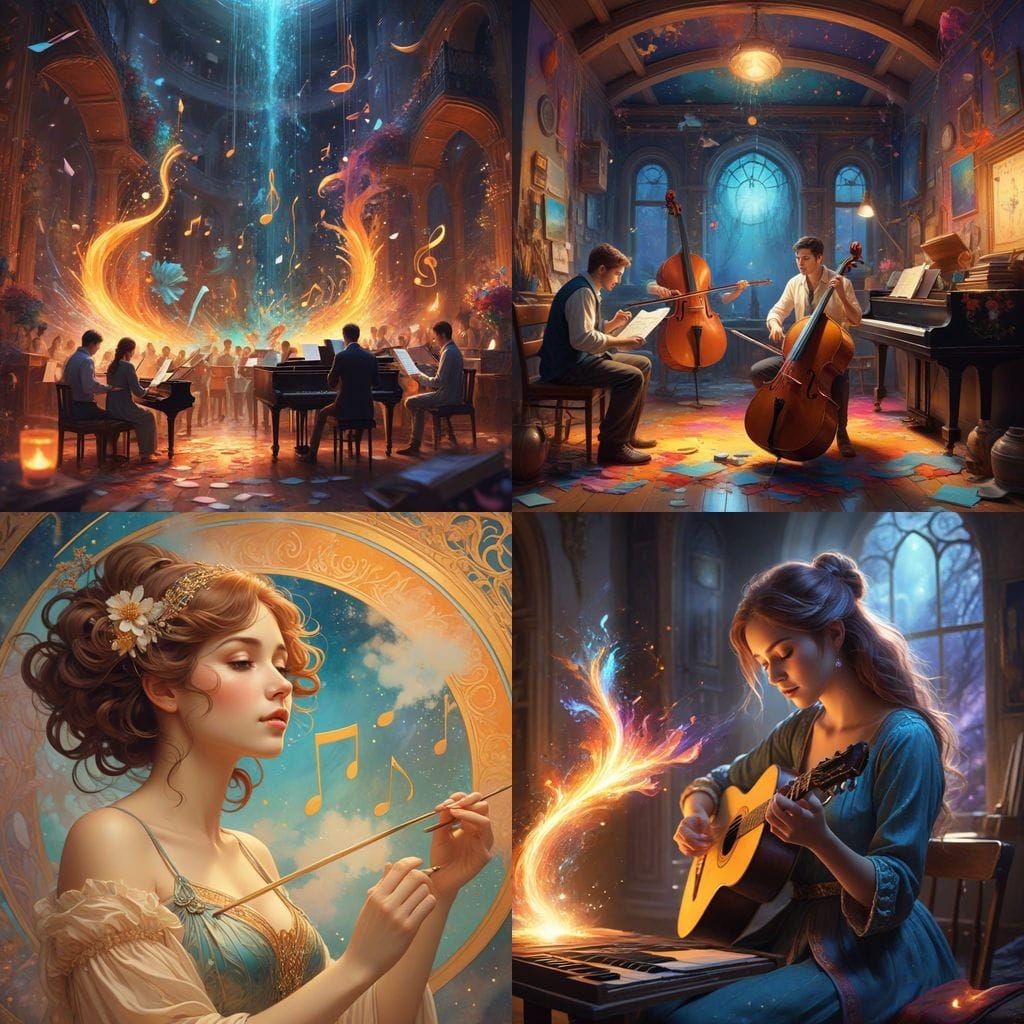Magical Creators: Music That Shimmers, Art That Lives