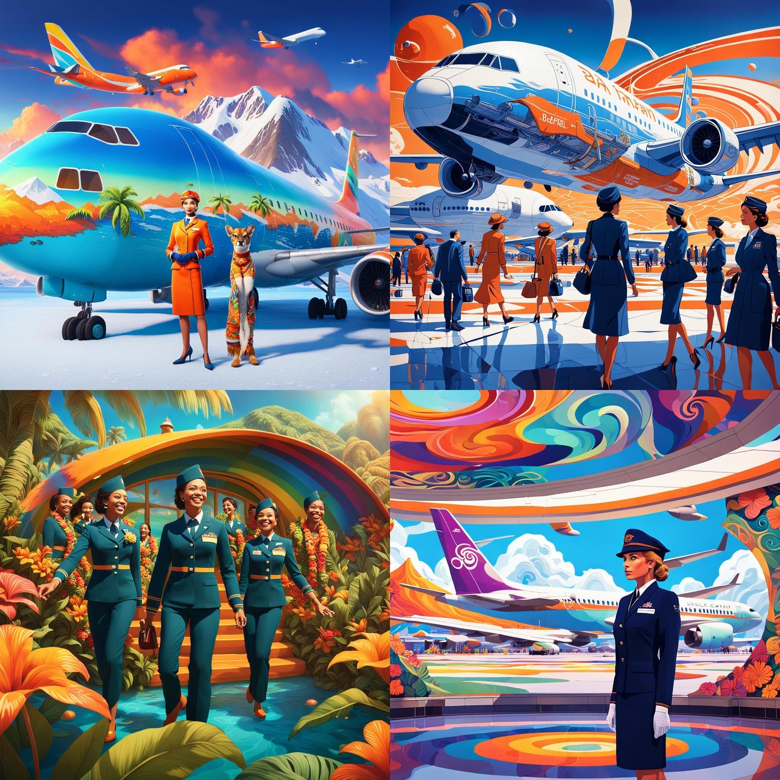 Holiday Murals: Detailed Matte Painting in Unreal Engine