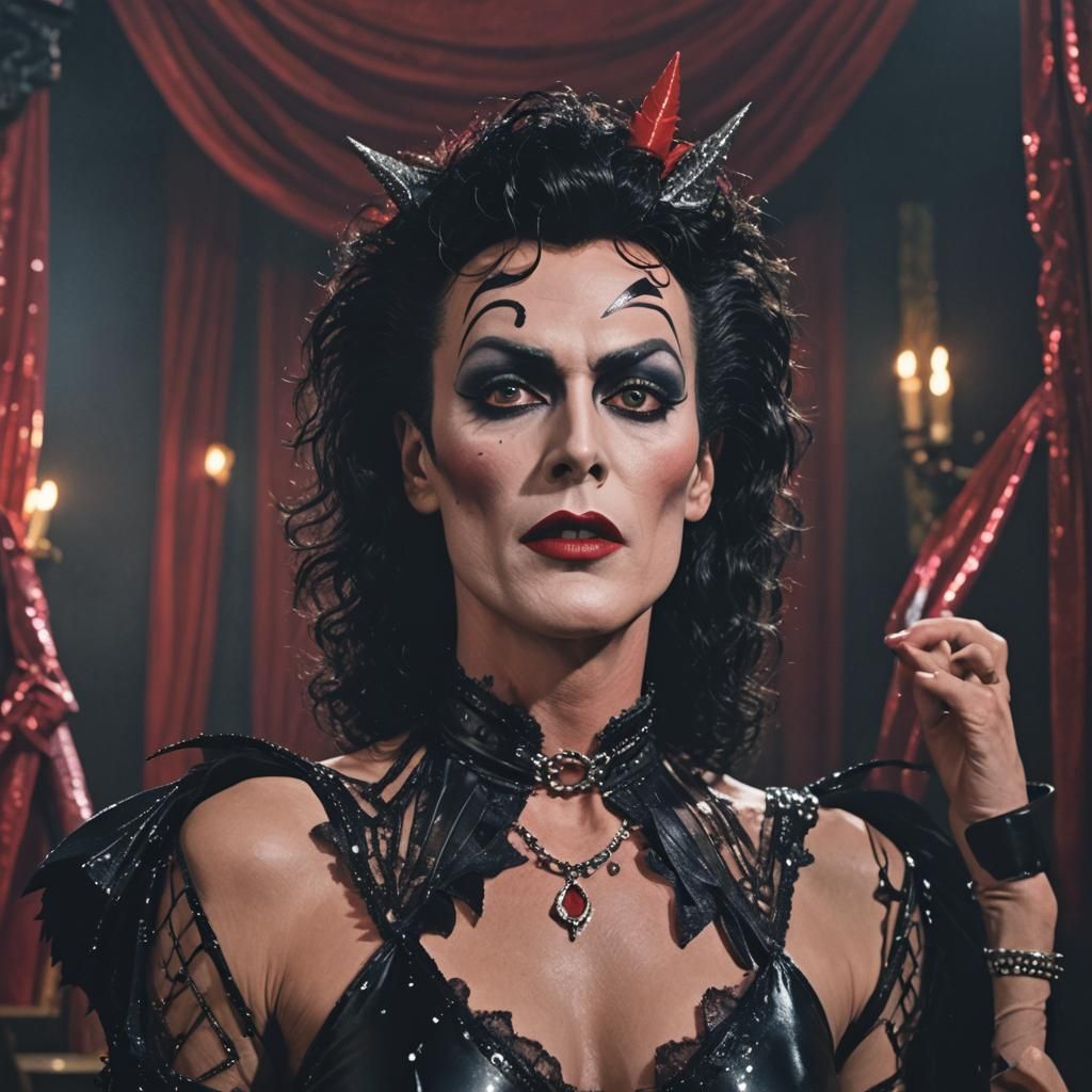 Anthony Head as Frank-N-Furter: Rocky Horror Art