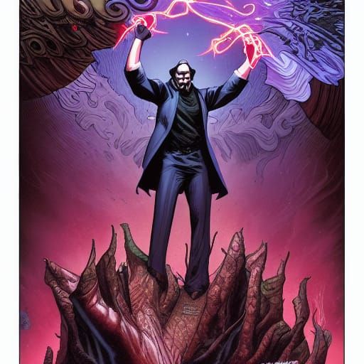 Interdimensional Mafiosi and Demonic Sorcerer: Comic Book Ar...