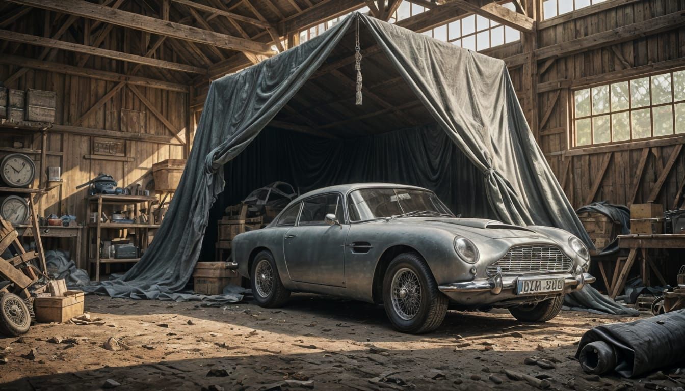 Aston Martin DB5: Barn Find Ready for Restoration