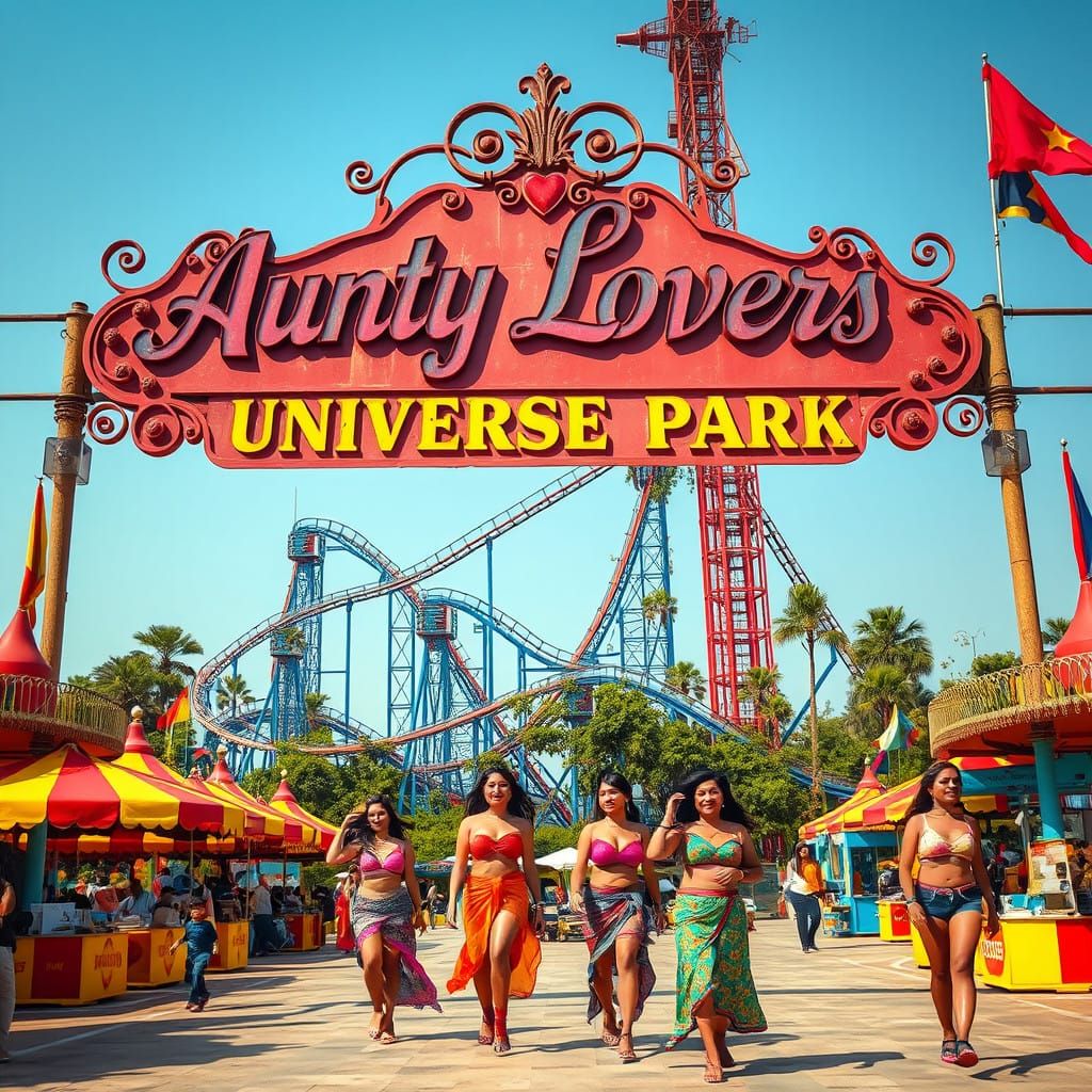 Famous Aunty lovers universe park in Nepal