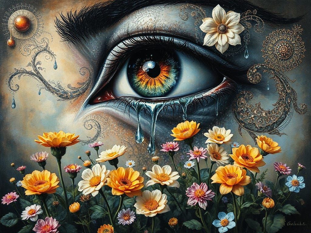 Eternal Hope Blossoms Amidst Sorrow