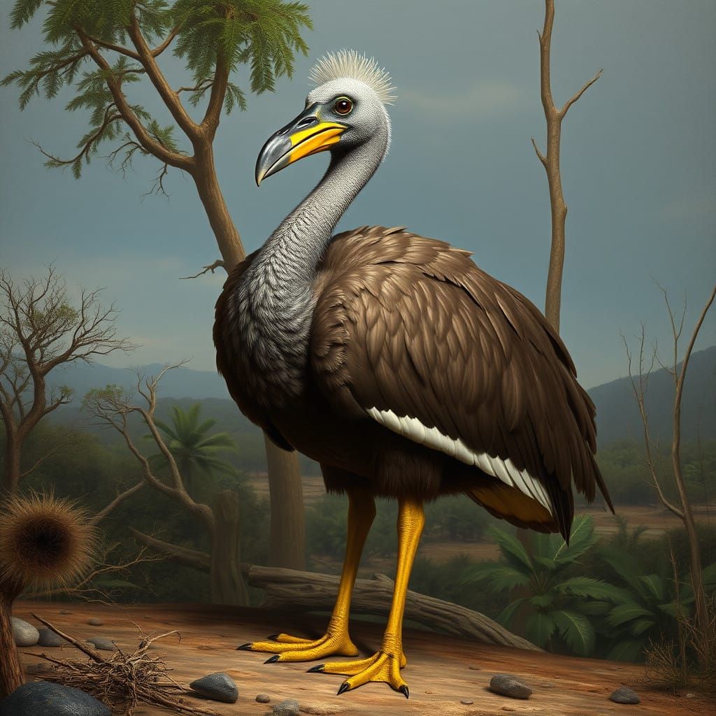 The Last Dodo Bird (1662 A.D.)