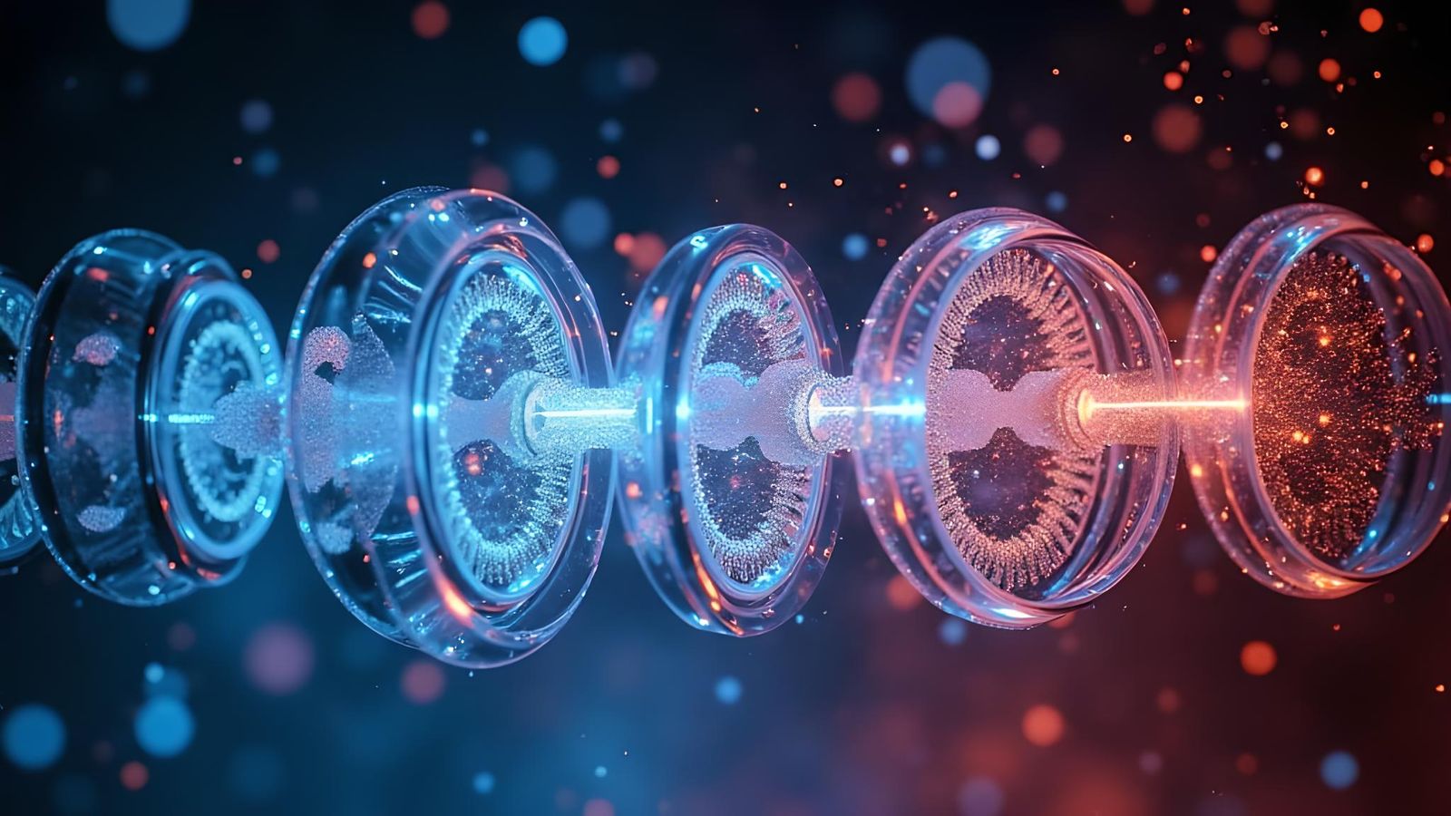 Futuristic EDM Visualizer with Intricate Design