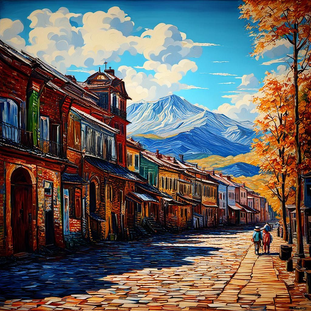 Impasto Painting Technique Demonstrates Texture and Depth