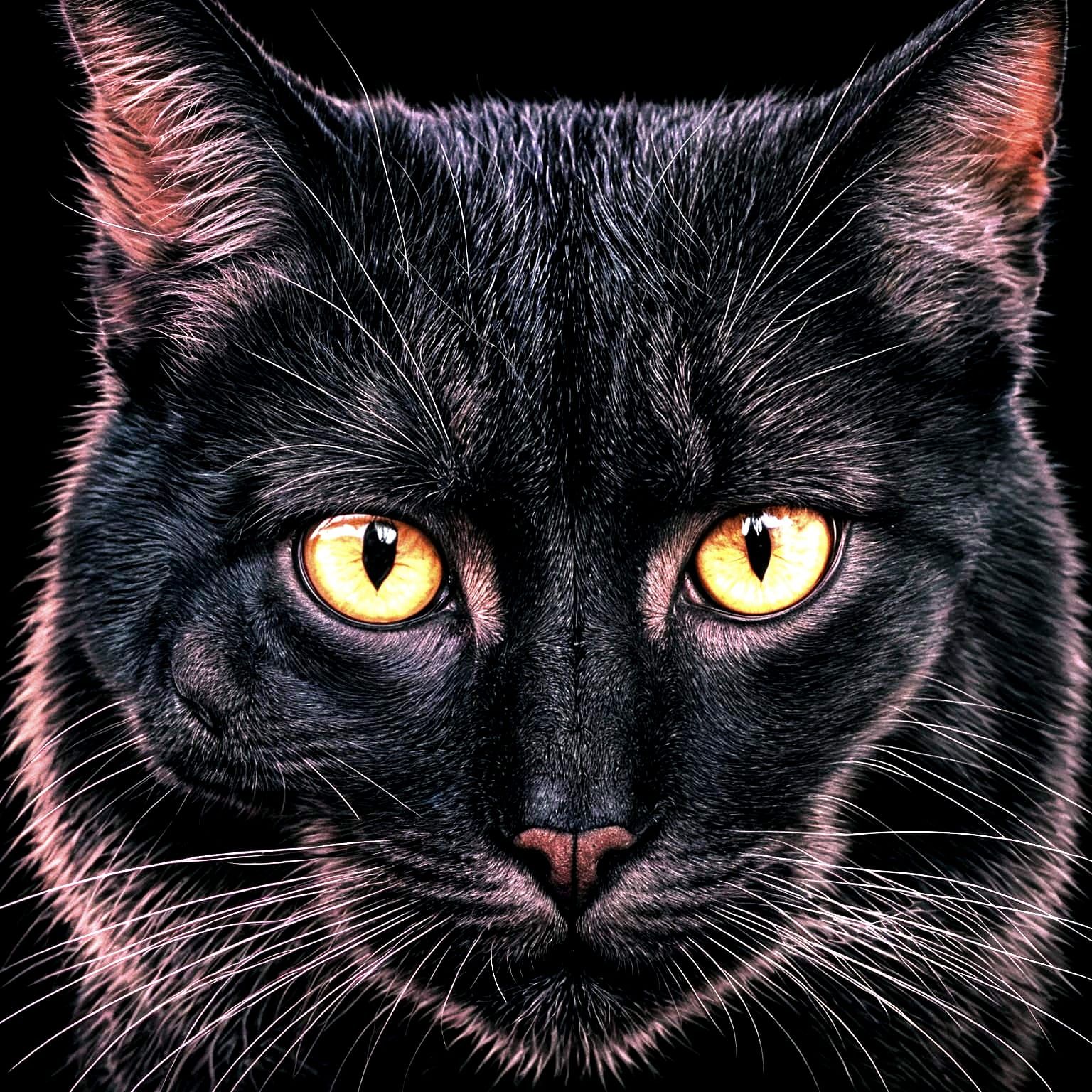 Luminescent Cat Eyes in the Dark: Synthwave Neon