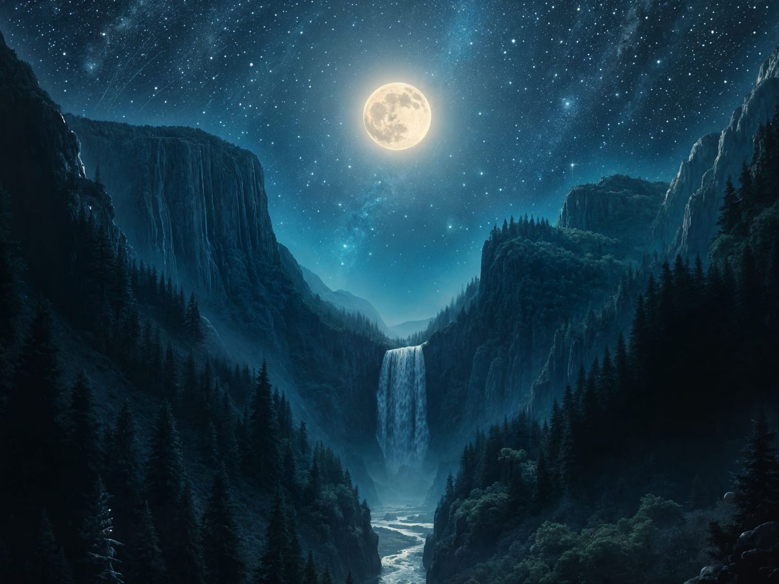 Cosmic Serenity in an 8K Holographic Dream