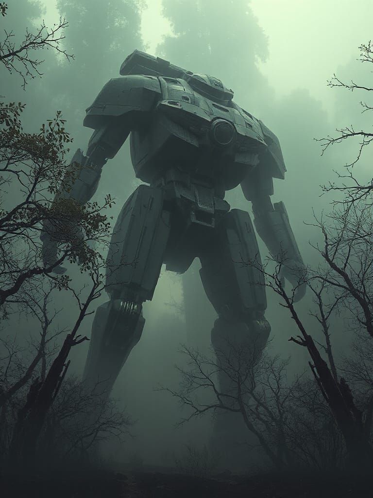 Armored Core in Mist: Dark Gothic Horror Scene