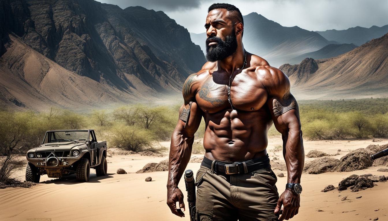 Post-Apocalyptic Bodybuilders Emerge in Wasteland