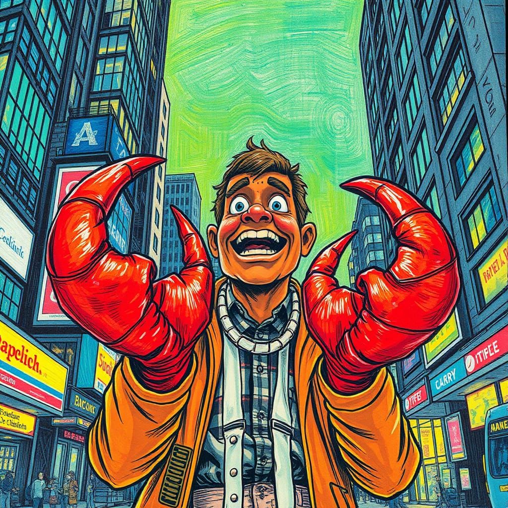Larry Lobsterhands: Lobster Claws in the Big City