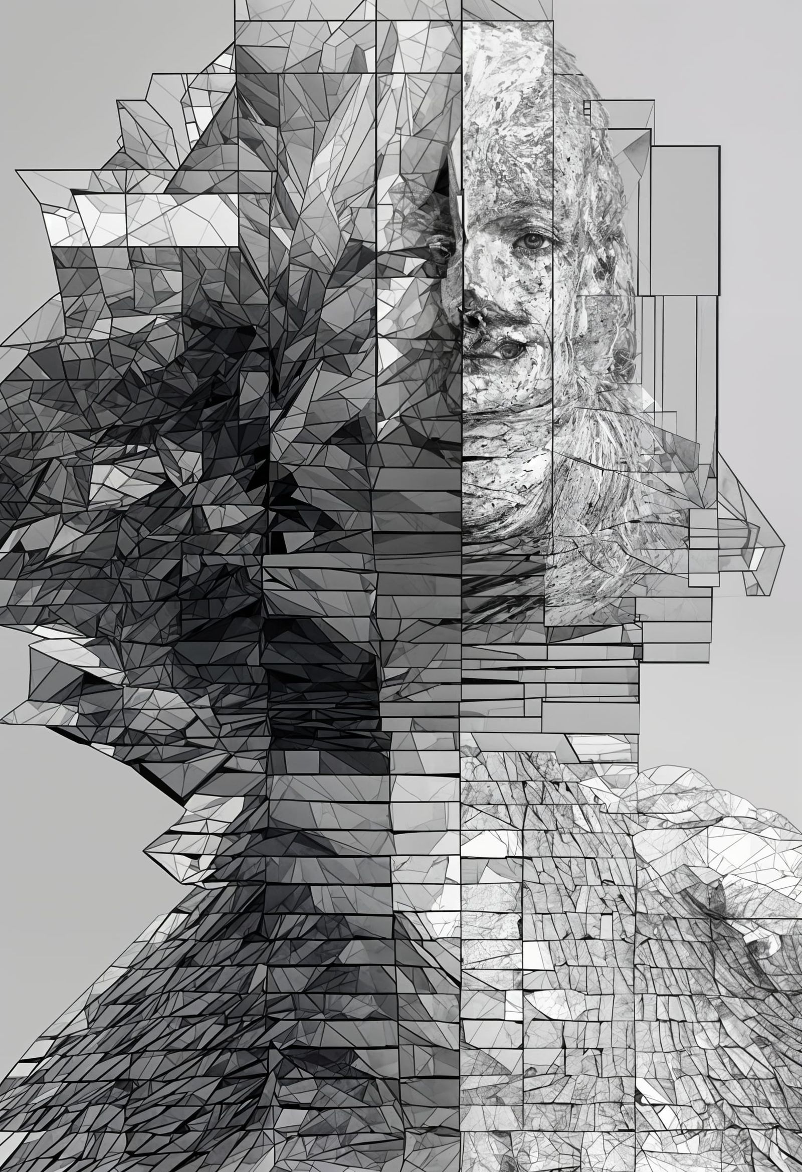 Vivid Palette Convolutions in Abstract Design