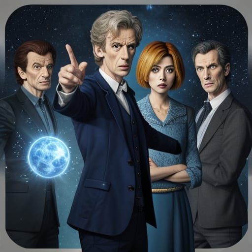 Doctor Who AI Art