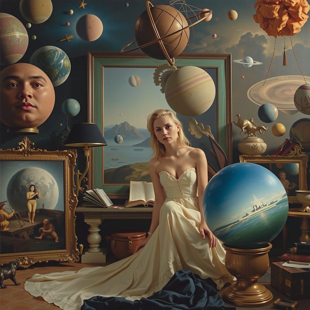 Surreal Universe: A Hyperdetailed Artistic Photograph