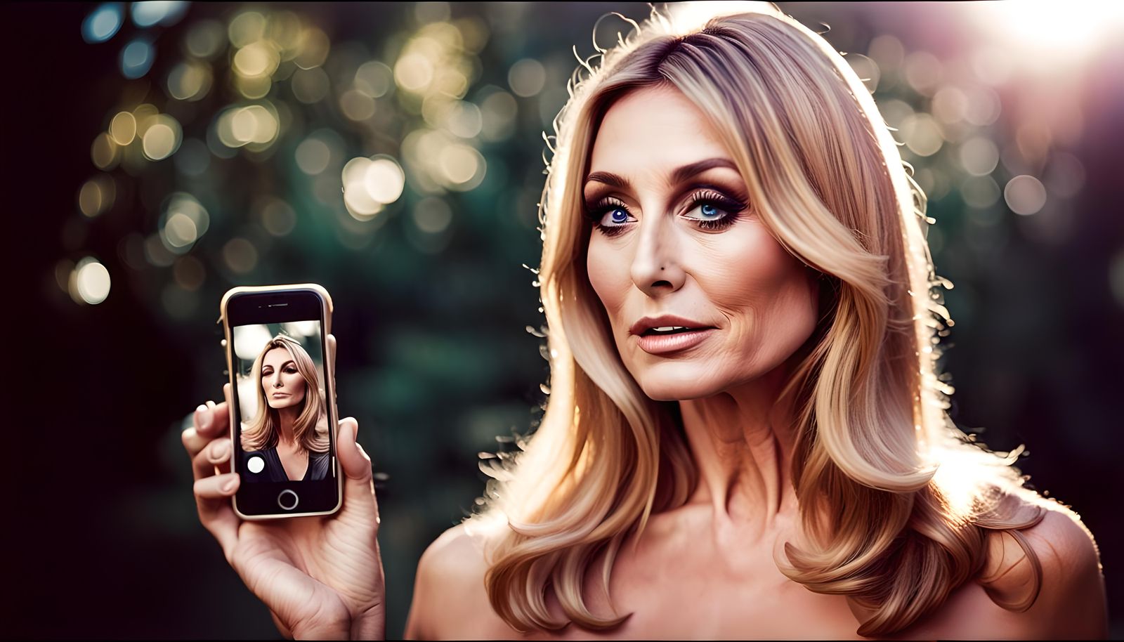 Sharon Tate Models New iPhone: Cinematic Film Still