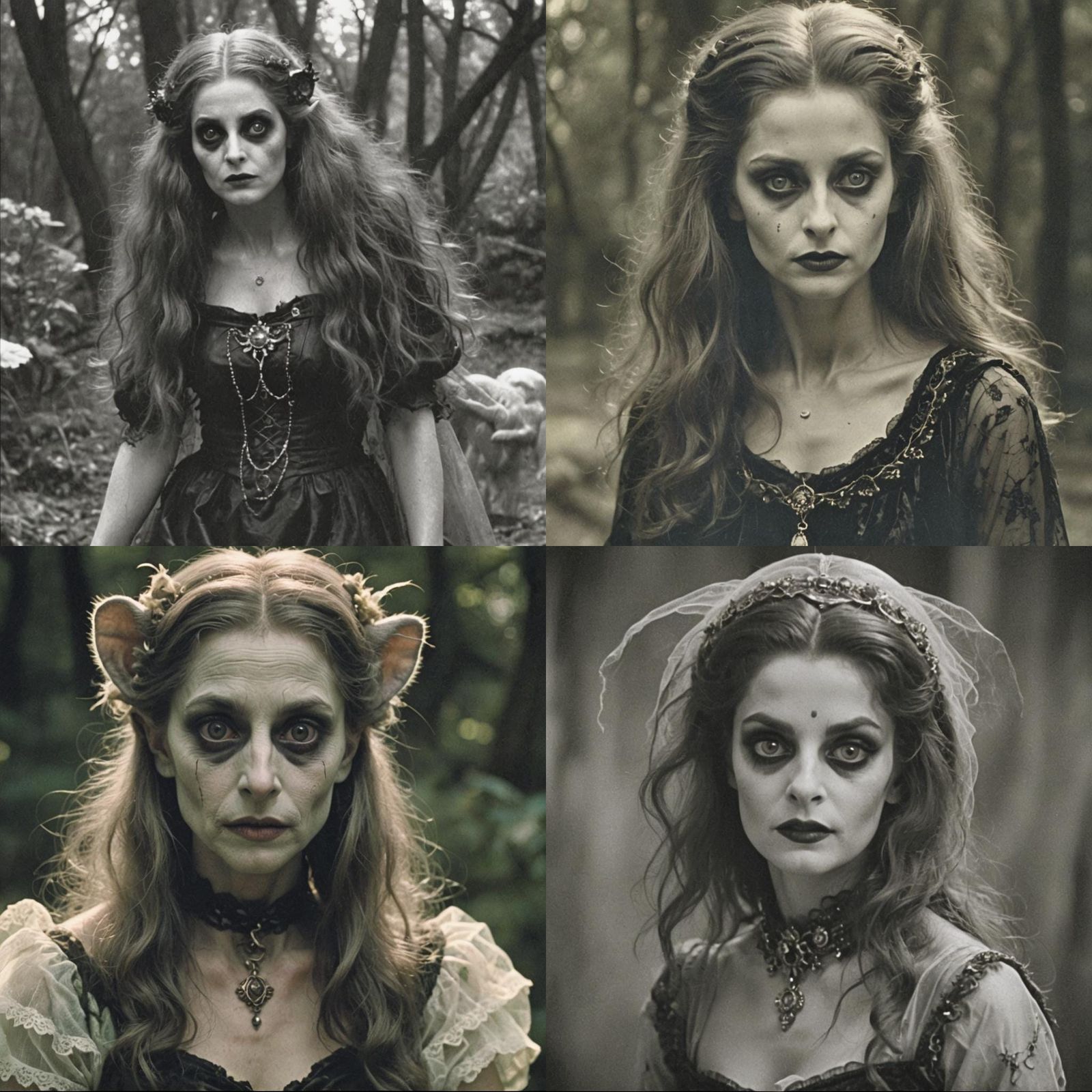 Ethereal Vaporwave Cityscape with Ghostly Figures