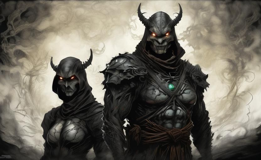 Donatello Dark Fantasy Concept Art in Unreal Engine