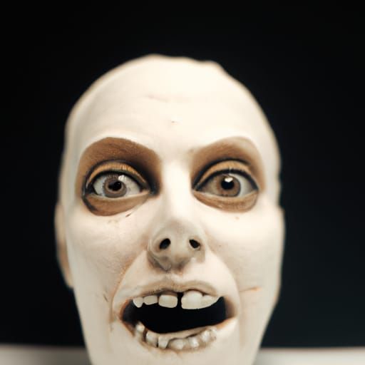 Nightmare Fuel in Hyperrealism