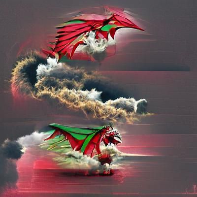 Majestic Welsh Dragon: A Symbol of Power