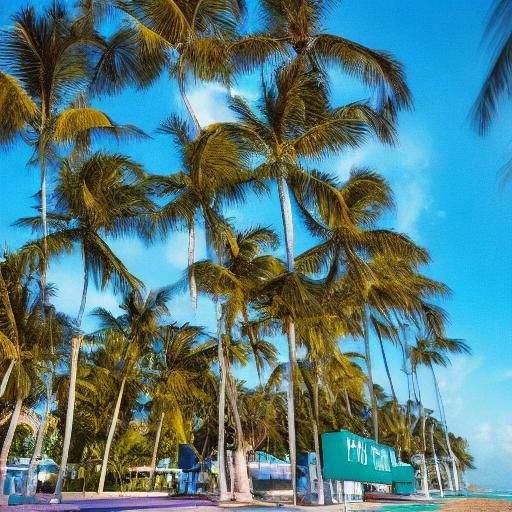 Mazda RX-7 on Miami Beach in Art Deco Style