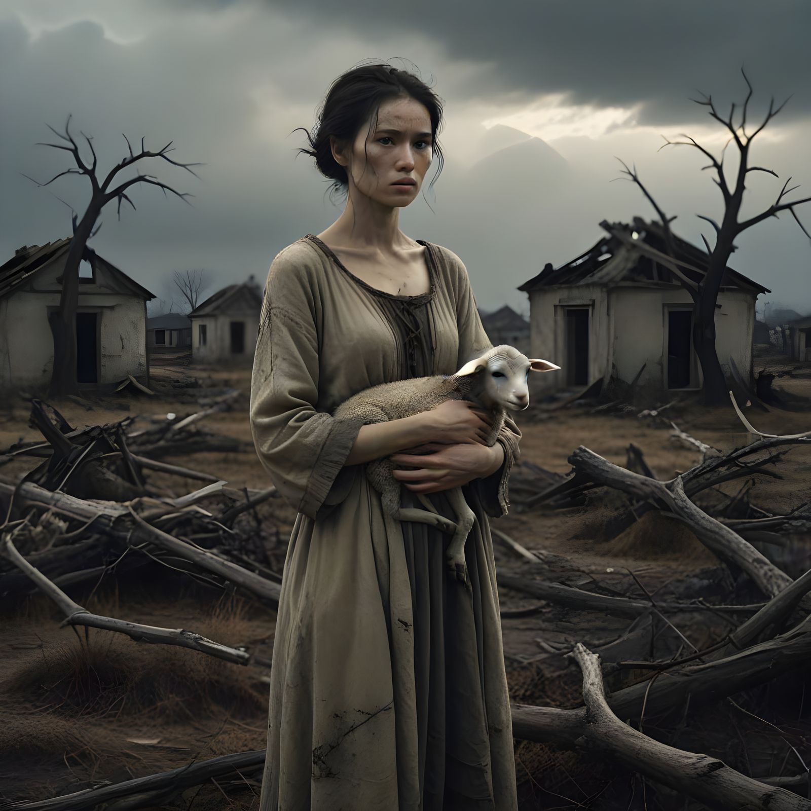 Desolate Landscape of Loss and Longing