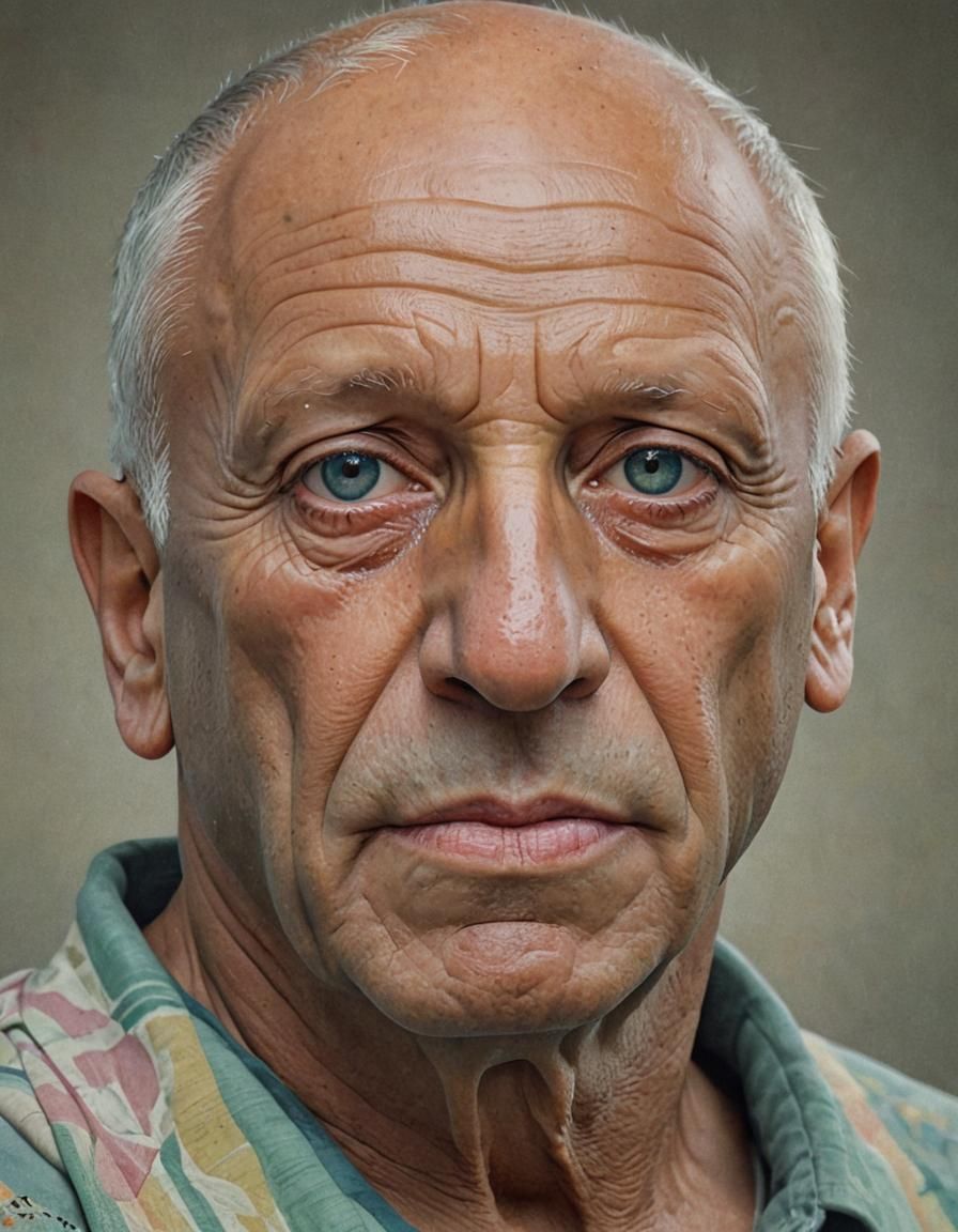 Renaissance Portrait in Pastel Colors