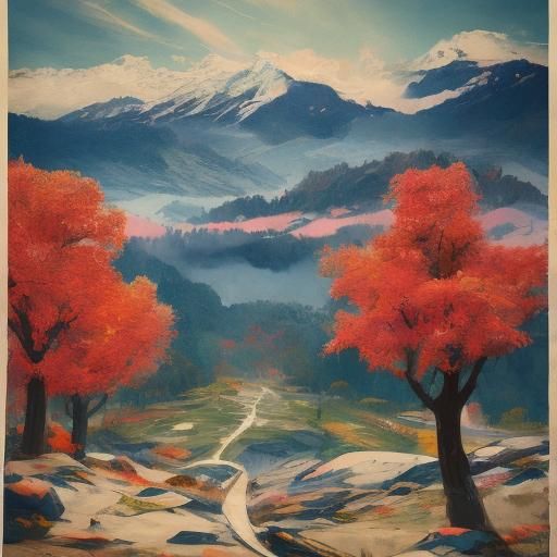 Dreamy Fantasy Kitten Portrait