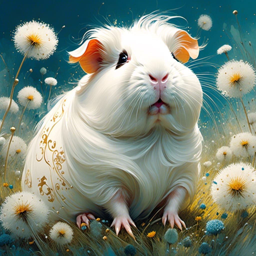 In the dandelion meadow