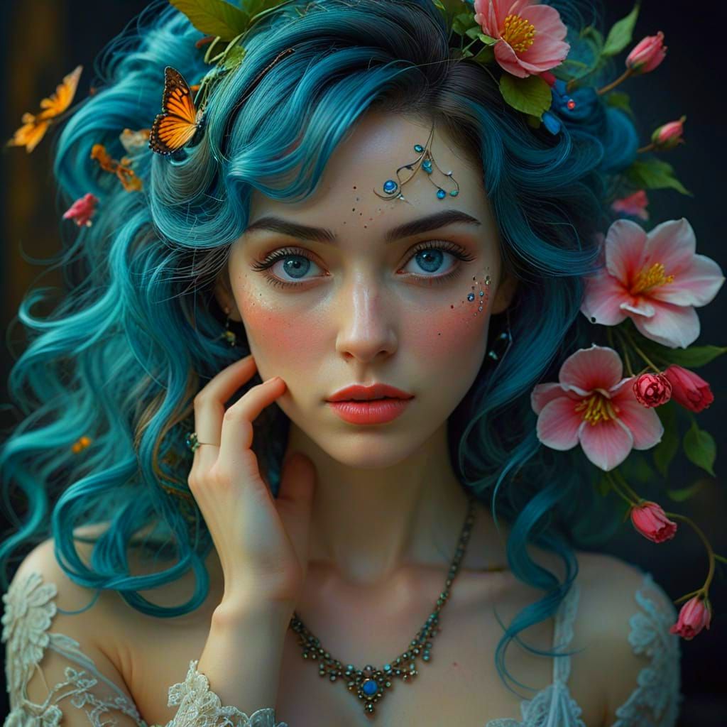 Ethereal Dreamscapes in Whimsical Cinematic Style