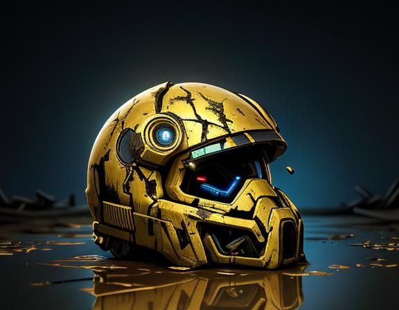 Cobra Emerges at Crash Site in Cyberpunk Style