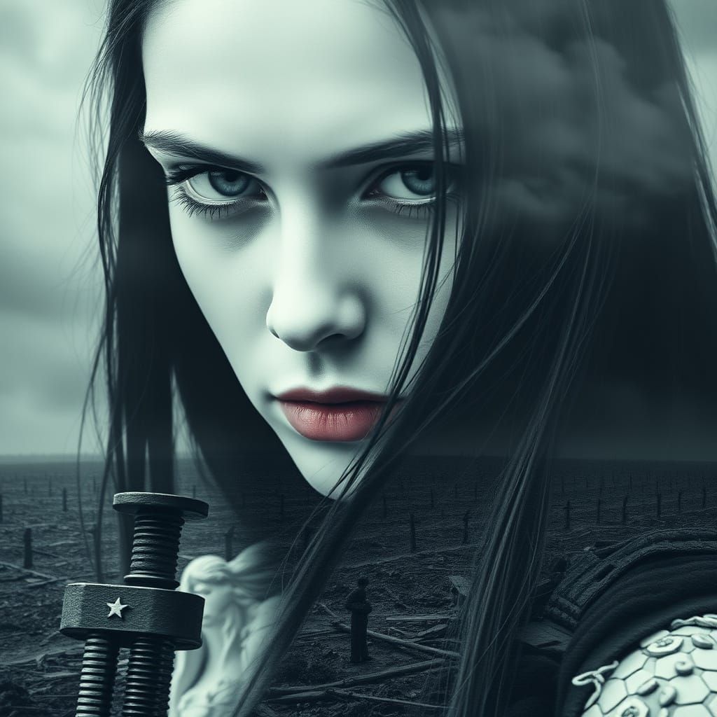 Gothic Queen of a War-Torn Realm