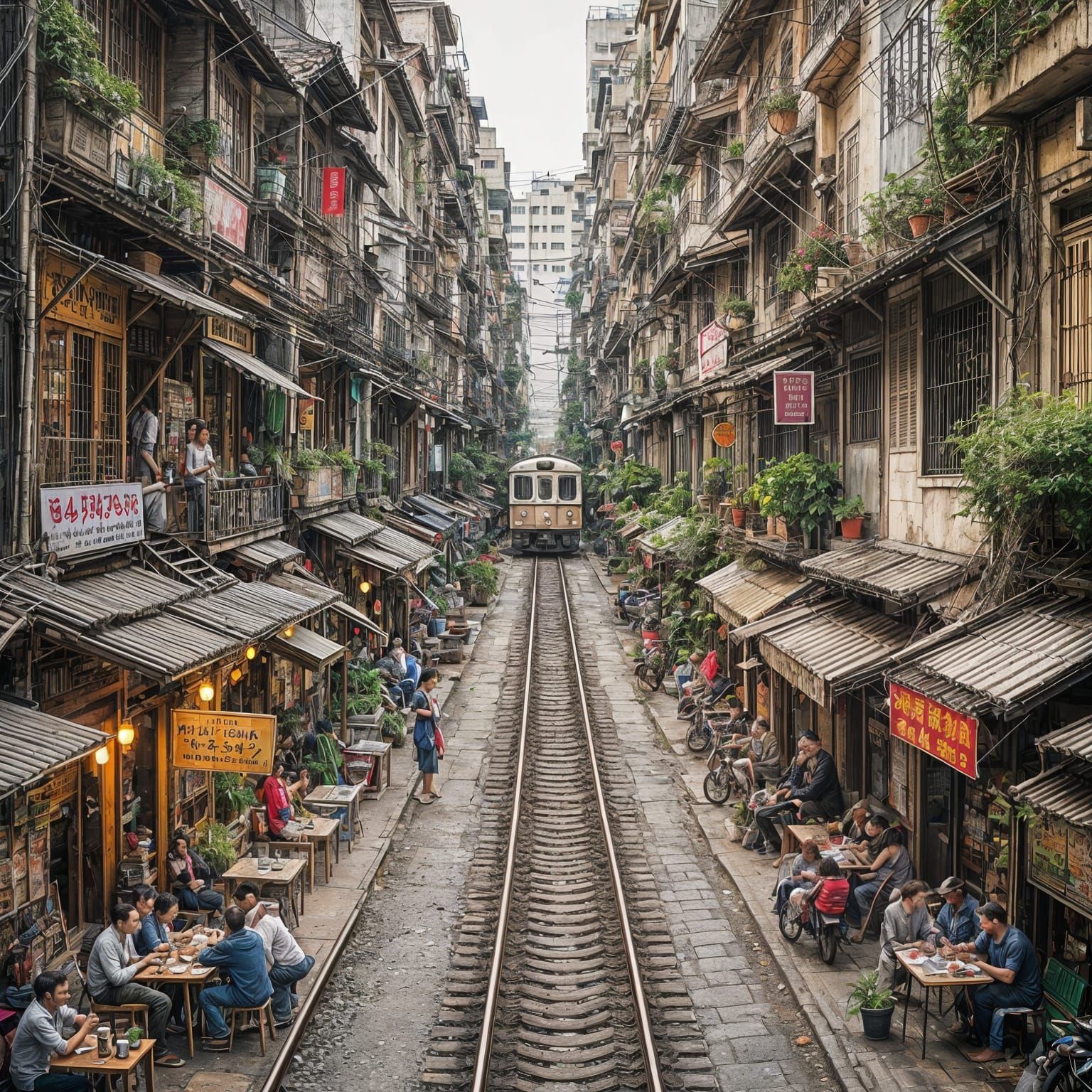 Hanoi Train Street