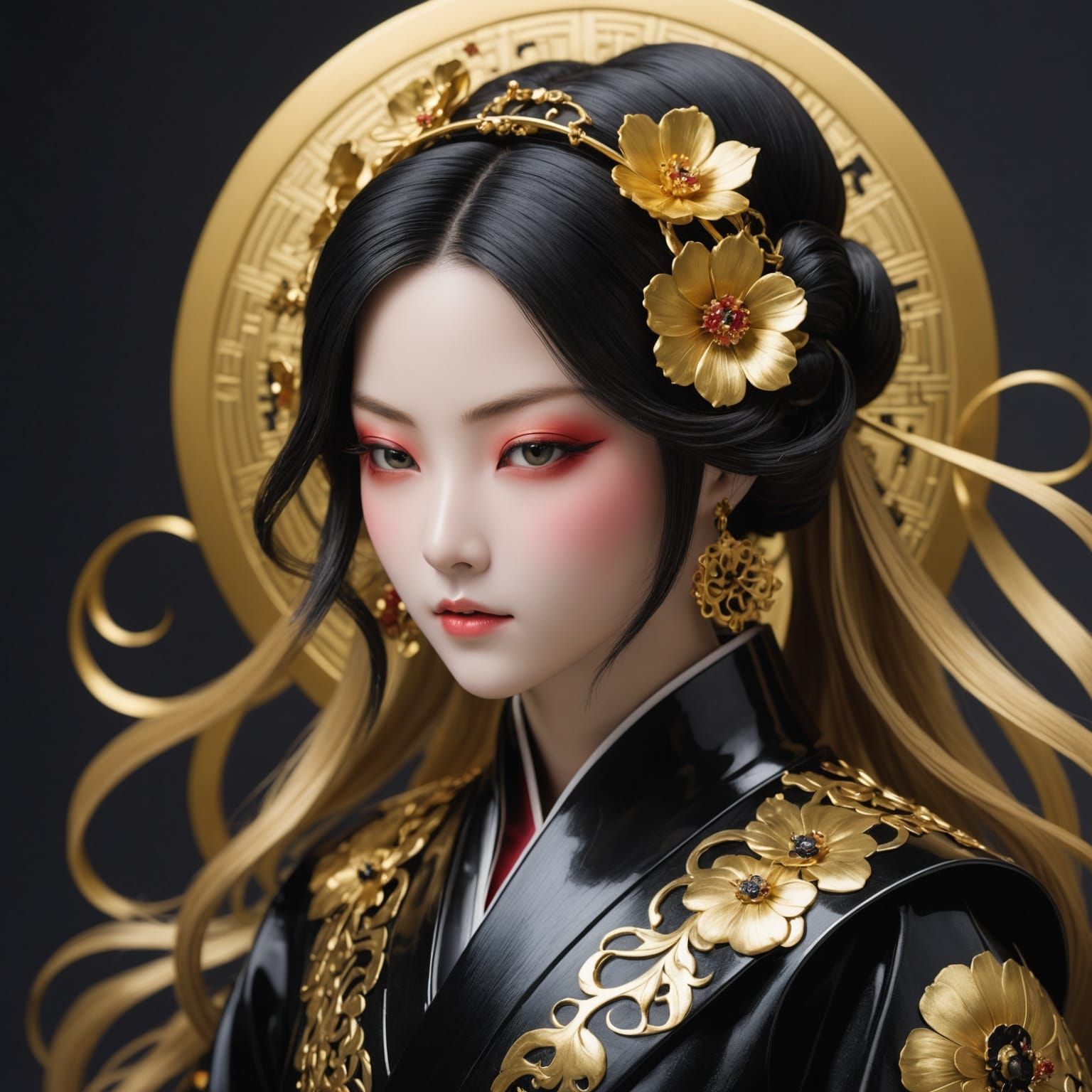 Scryer Seer in Takamaki-e Style