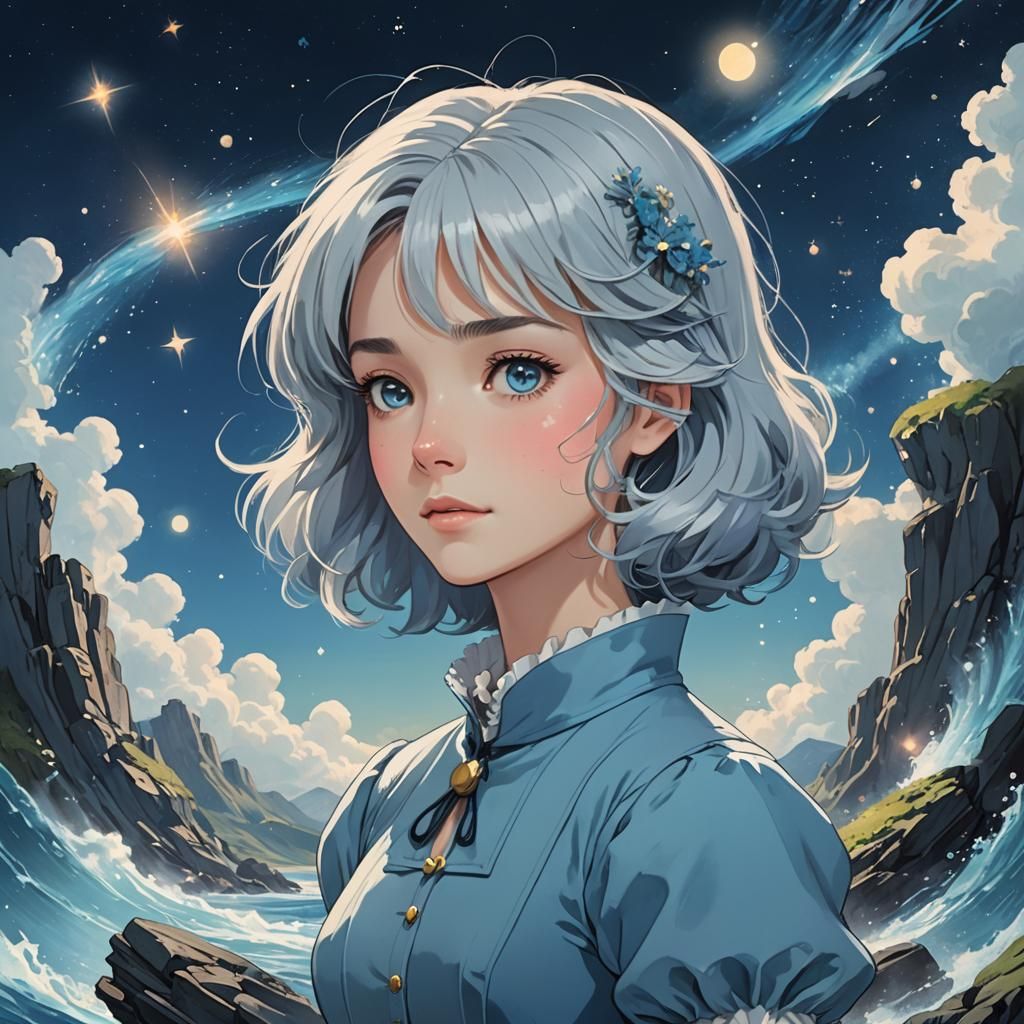 Sophie From Howl's Moving Castle as Aquarius