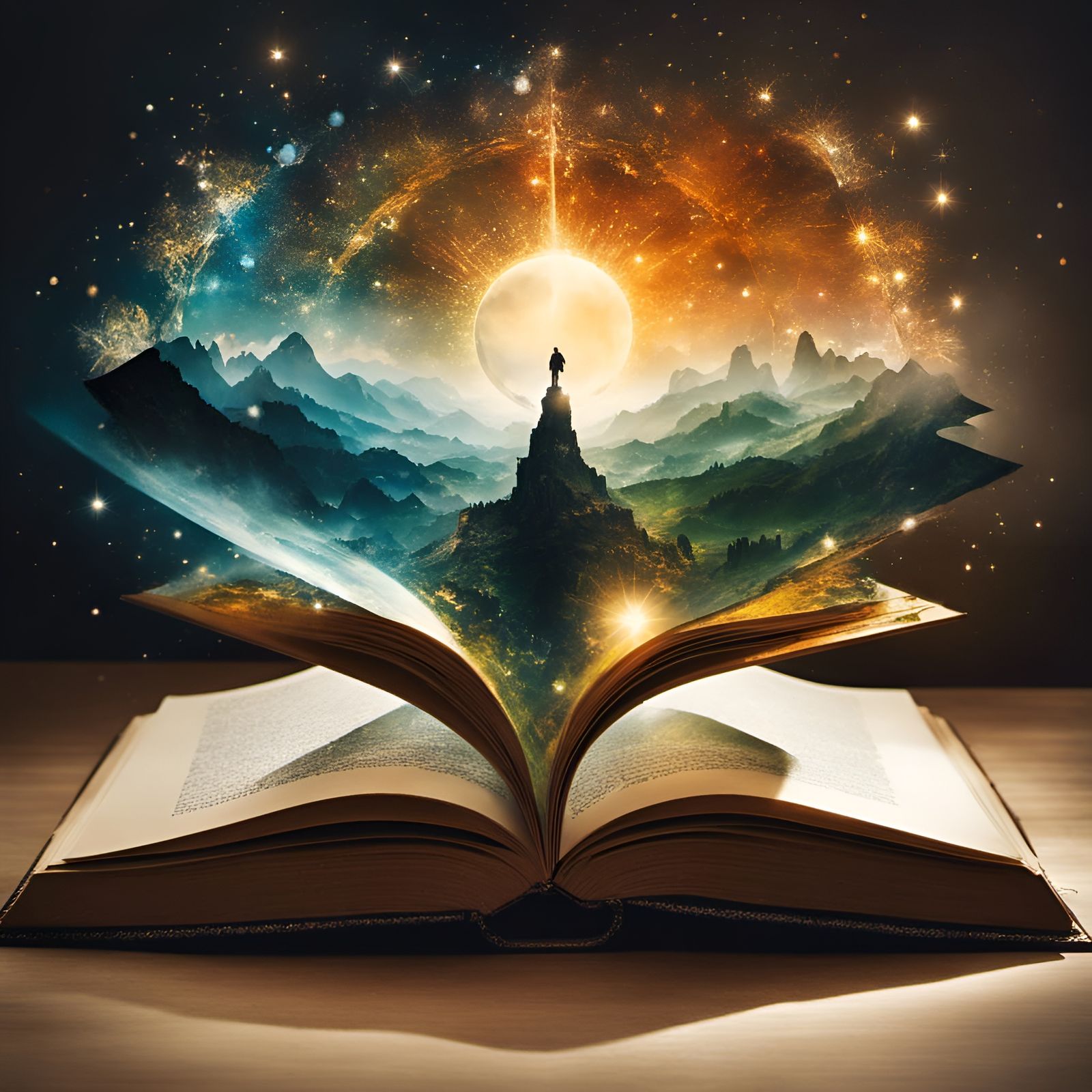 Fantasy World Emerges from Book Portal