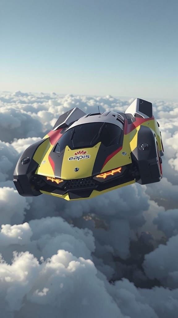 cyber tech sport hover-speeder