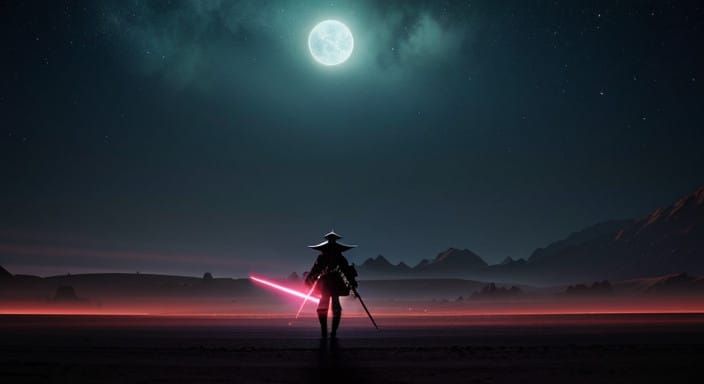 Majestic Dark Fantasy Dragon Lance Scene in Cyberpunk Style