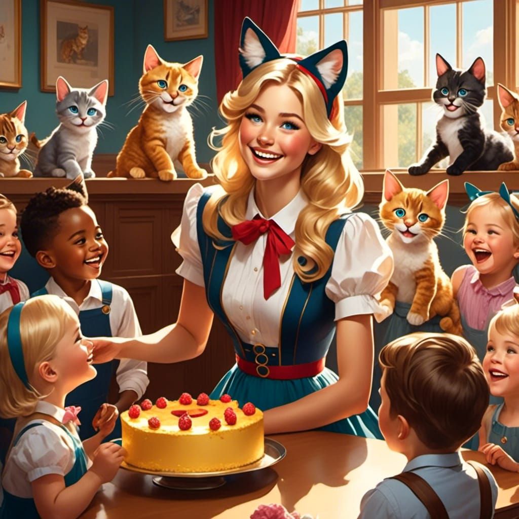 There are so many birthdays today. Fortunately Julie is also...