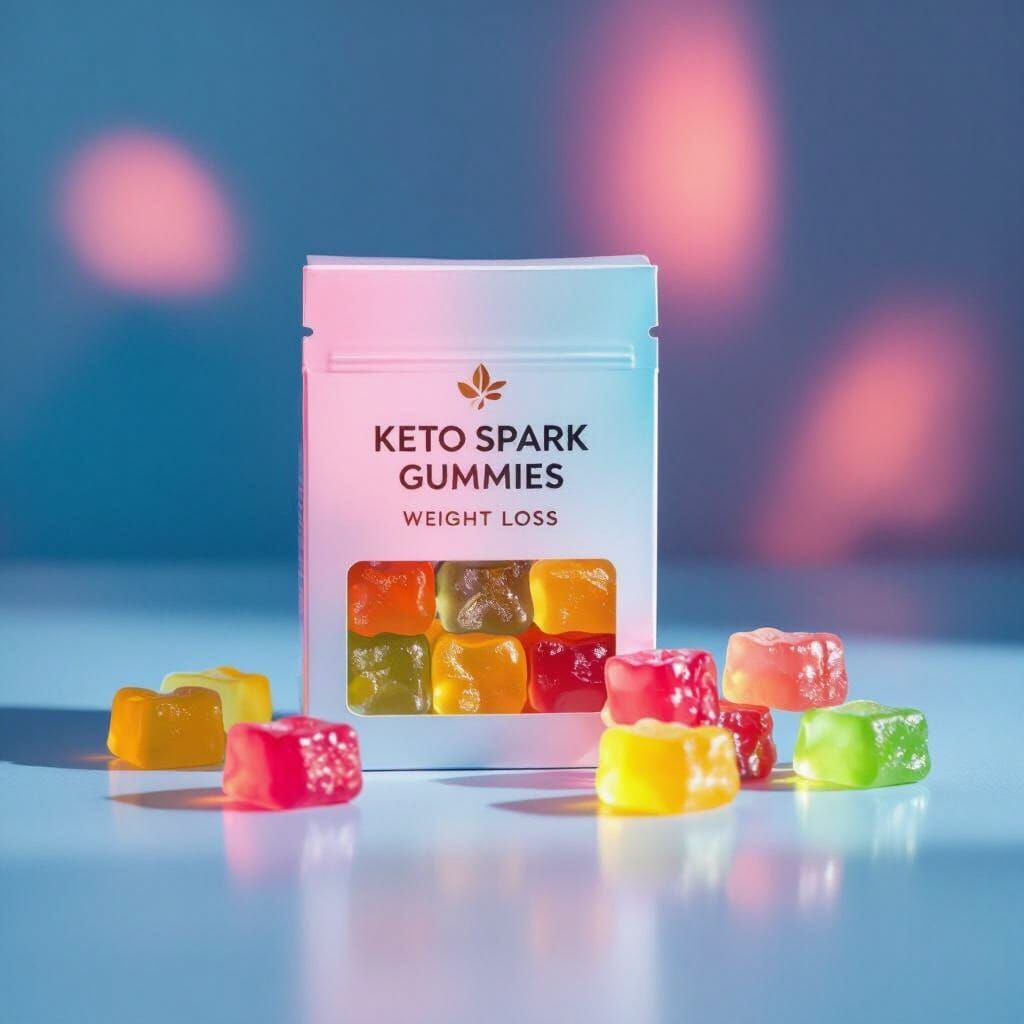 Keto Spark Gummies Product Shot