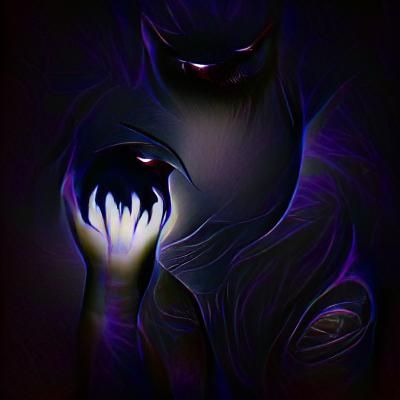 Abstract Image of The Darkness Within