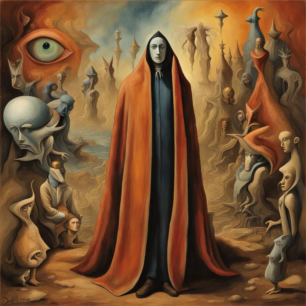 Surreal Dream in Magical Realism Style