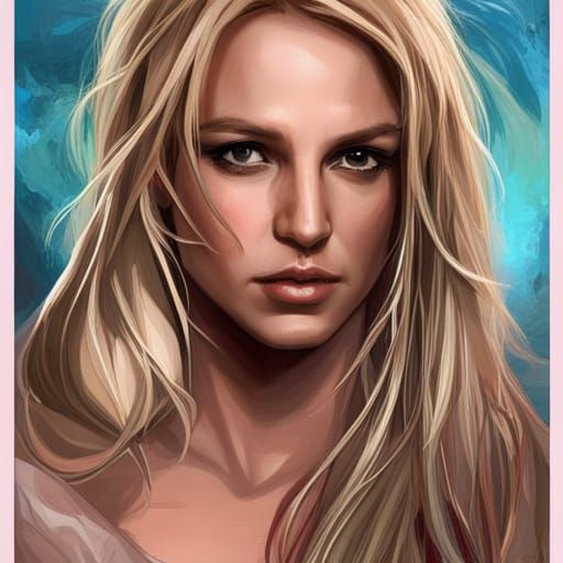 Classical Portrait in Waterhouse Style