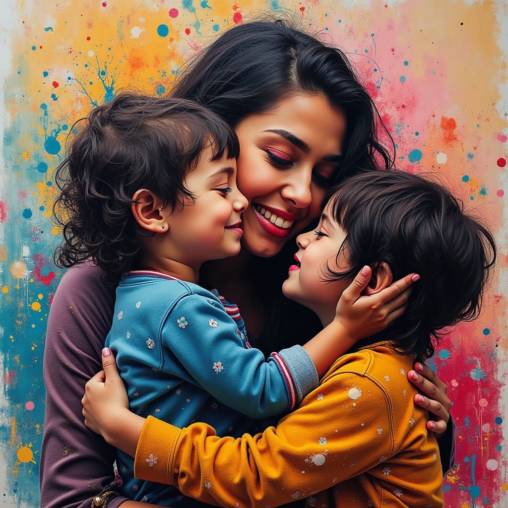 The love of a mother for her children