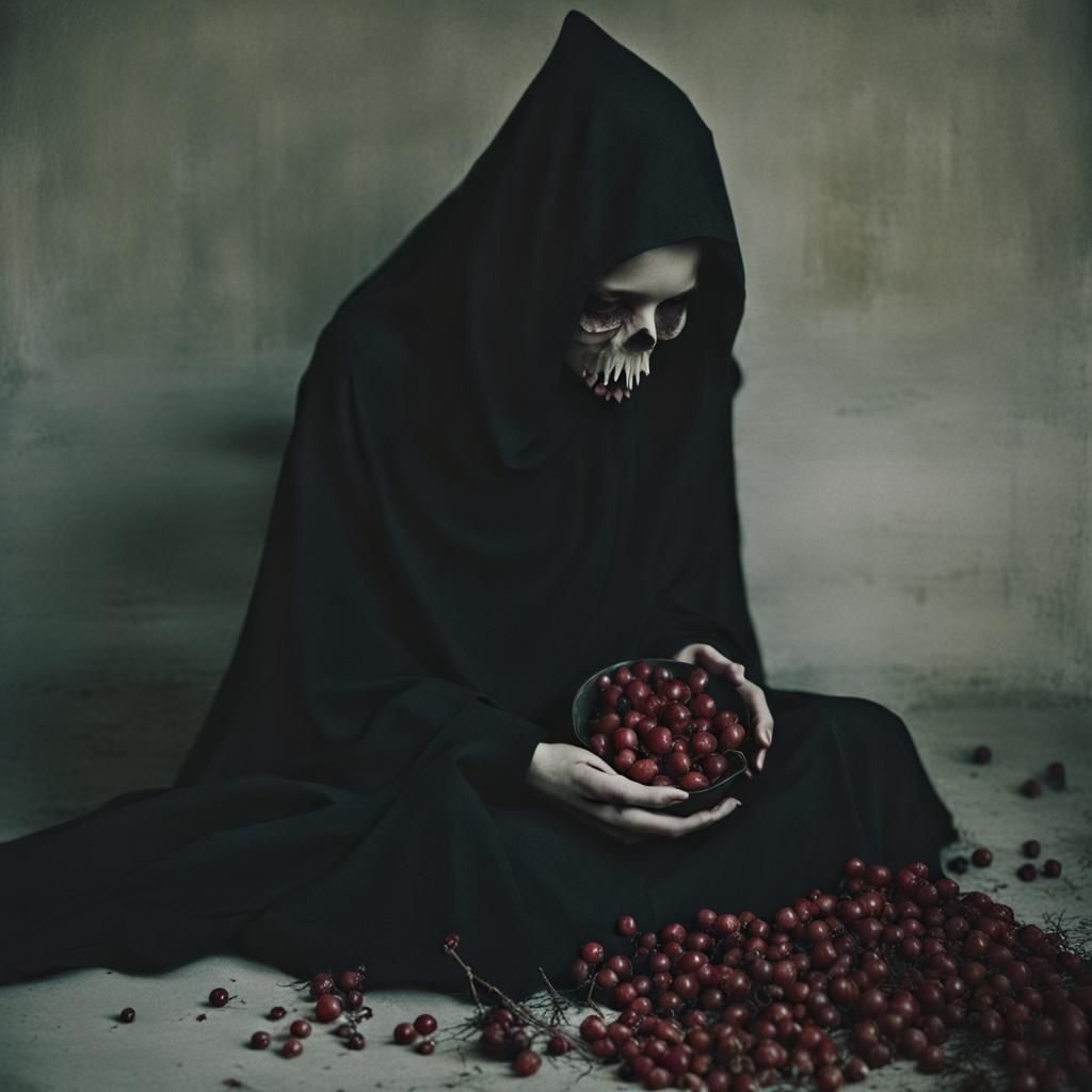 Grimdark Portrait in Surreal Style