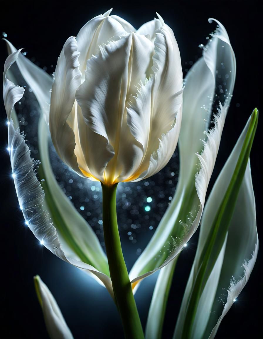 white tulip