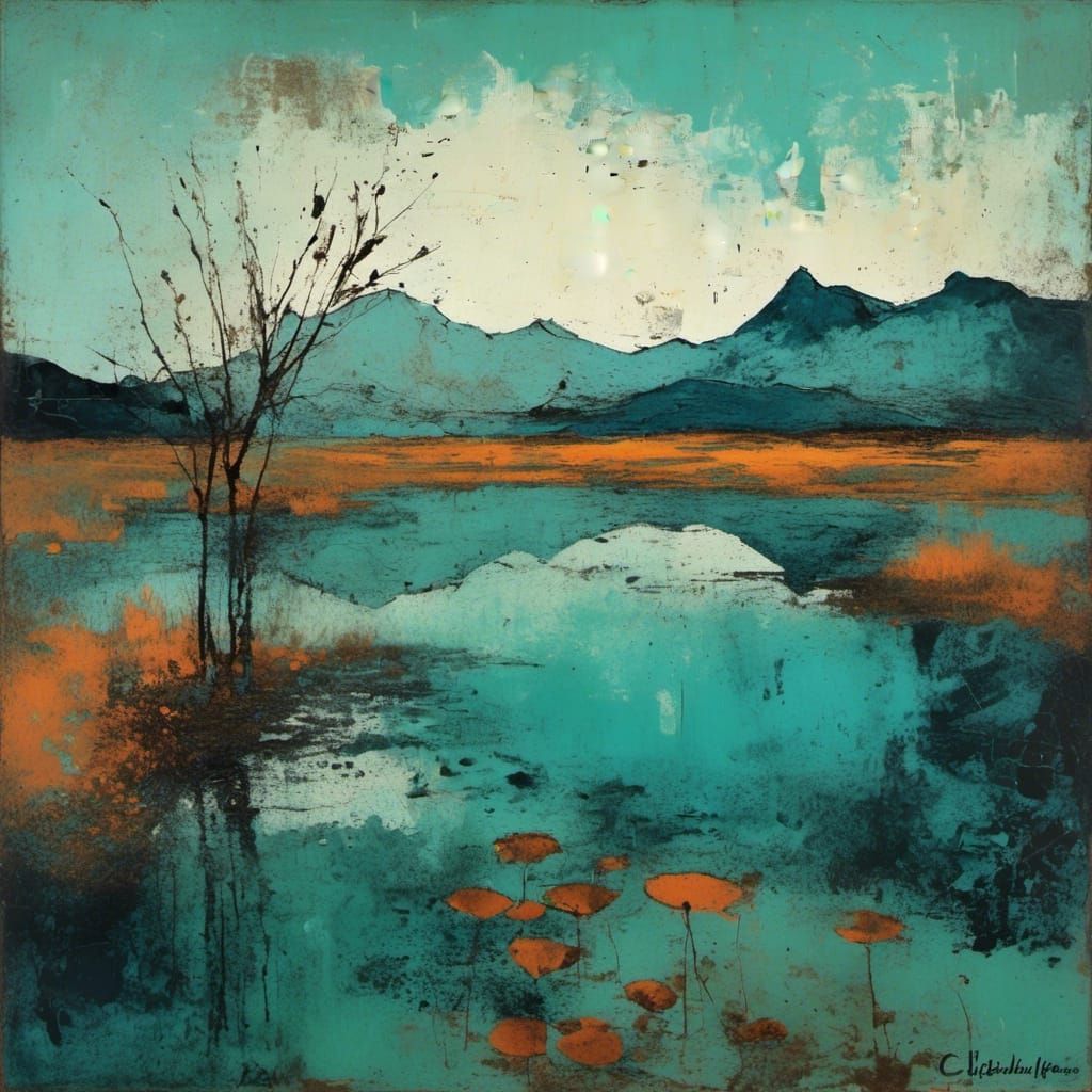 Owl and Pussycat in Seashell Boat, Pop Art