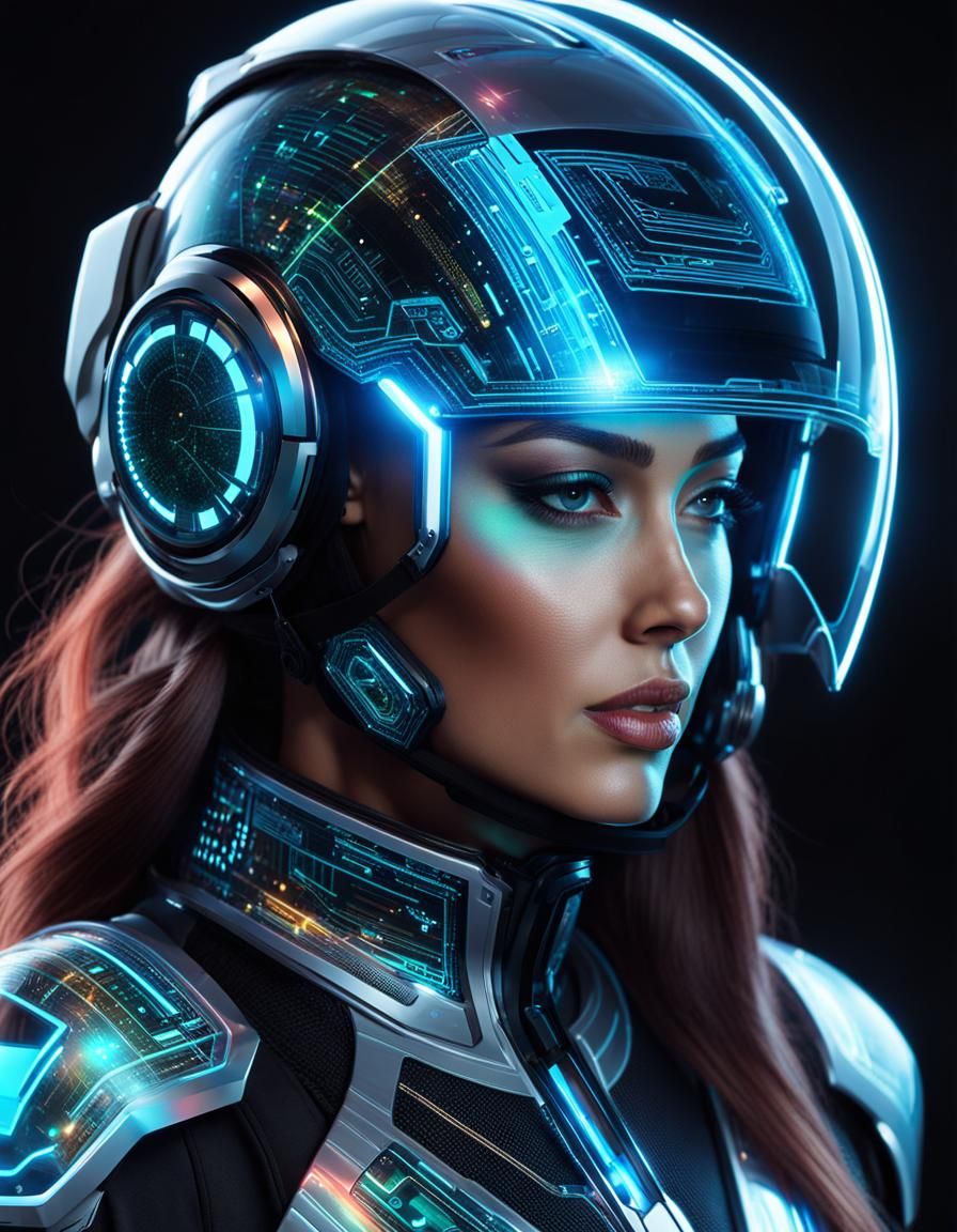 Holographic helmet 3