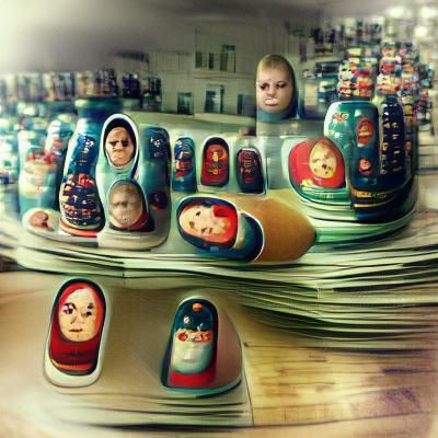 Endless Recursive Russian Dolls