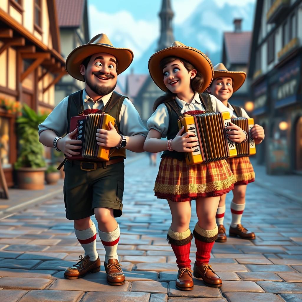 Oktoberfest oompah band