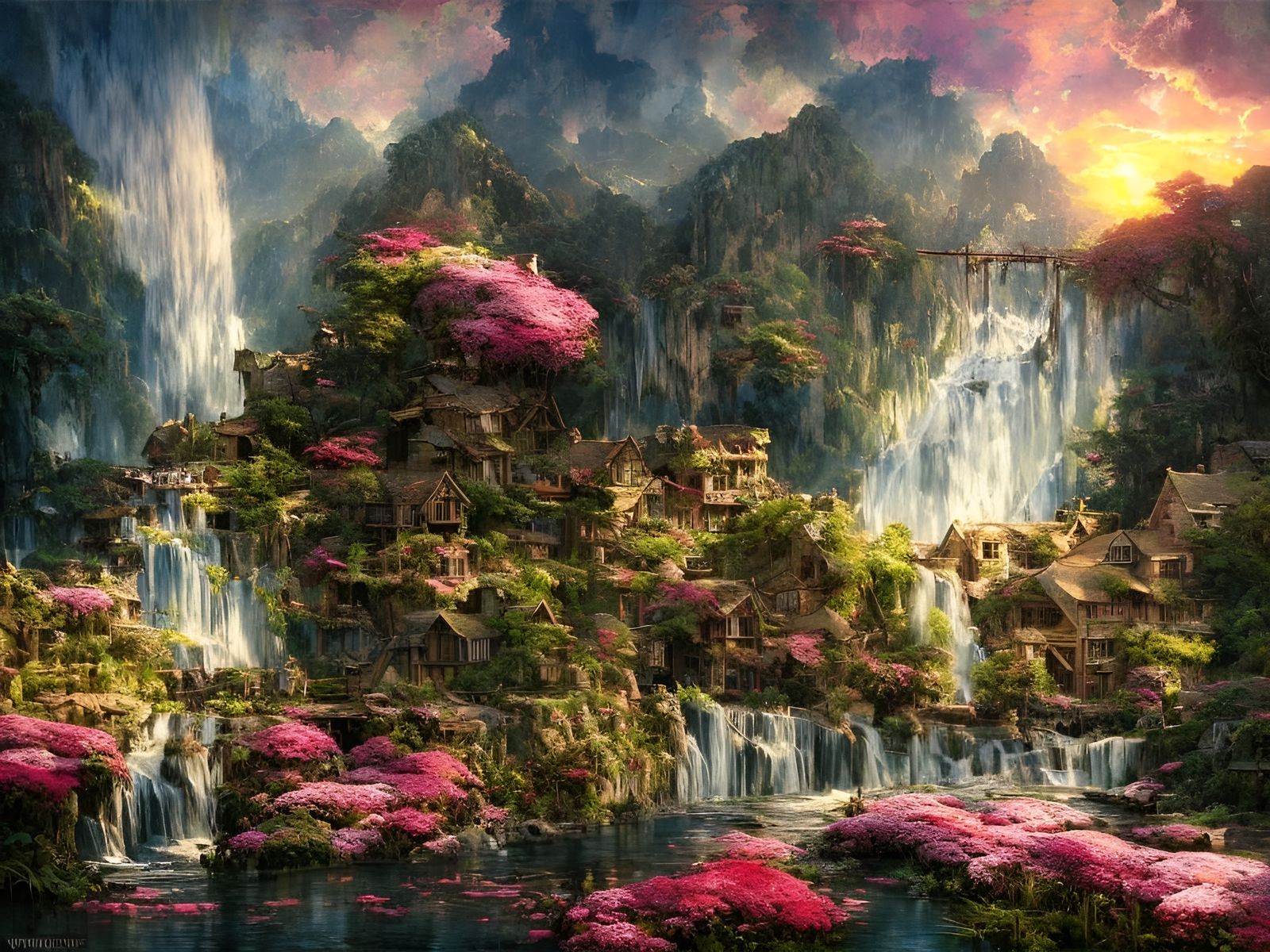 Bucolic Waterfalls 2